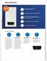 Demirdöküm  Nitromix İoni 24kw Yoğuşmalı Kombi