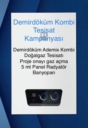 Demirdöküm Kombi Tesisat Kampanyası