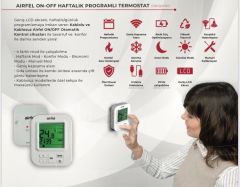 Airfel Gsk-1701 Kablosuz Oda Termostatı